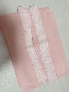 ピンク　レース　カーテン