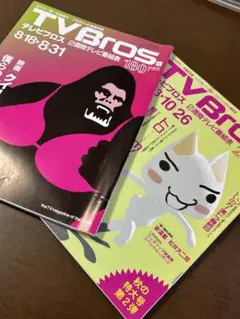テレビブロス2001年2冊セット