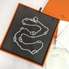 エルメス★新品未使用ファランドール ロングネックレス 80cm 正規品