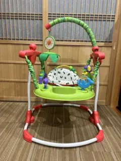 ジャンプ機能付きベビーおもちゃ はらぺこあおむし　ジャンパルー