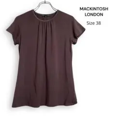 Mackintosh London マッキントッシュロンドン 半袖 ブラウス
