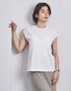お値下げ AURALEE クルーネックノースリーブTシャツ
