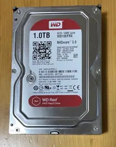 【中古】WD Red 1TB HDD WD10EFRX