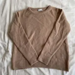 ドリスヴァンノッテン ウール カシミヤ ニット ベージュ SMALL