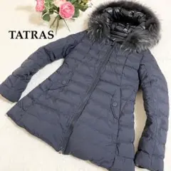 【美品】TATRAS タトラス ダウン リバーシブル タヌキファー M相当