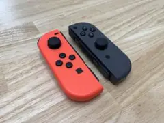 【完動品】Switch 純正品 Joy-Con ネオンレッド/グレー
