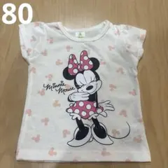 子供服　半袖　ミニー　80