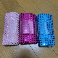 スパンコール付き　生地　ダンス　手作り