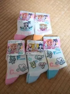 ふたりはプリキュア　靴下 5足　マックスハート　スプラッシュスター