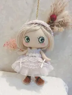 ハッピードール　イルメール　イーマリーちゃん　パープルワンピ