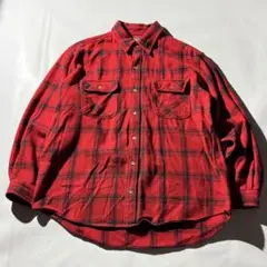 90s Edwin heavy flannel check shirt y2k
