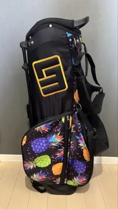 美品⭐︎LOUDMOUTH トロピカルパイナップルキャディバッグ／フードカバーなし