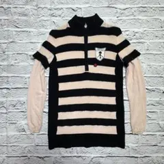 ピッコーネ　クラブ　ボーダー　ニット　ｗ0125-0617-⑧-①　サイズ1