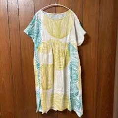 naniIRO ハンドメイド ワンピース (はぎれにも)