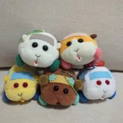 PUI PUI モルカー もちころりん ぬいぐるみマスコット セット 5種