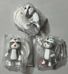 仕事猫 2 ミニフィギュア コレクション 3種セット ガチャ シークレット無