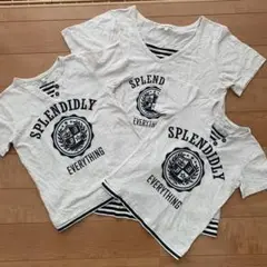 can4on 親子コーデ　Ｔシャツ　3枚セット