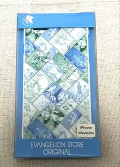 EVASTOREコラージュ柄 iPhone6.7 綾波レイ　エヴァンゲリオン