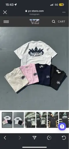 9090 グレーTシャツ