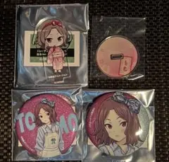 ガールズバンドクライ　カラ鉄　智　缶バッジ　アクリルスタンド　浴衣