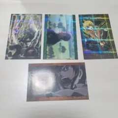 進撃の巨人 ホログラムステッカー 4枚セット