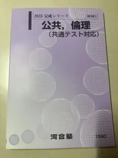 河合塾　2025 完成シリーズ　公共・倫理　テキスト