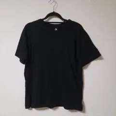 ファミリーマート　アウターTシャツ　黒　ブラック　BLACK　Lサイズ