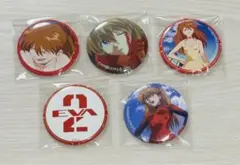 エヴァンゲリオン　アスカ　缶バッジコレクション