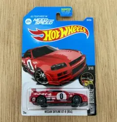 ホットウィール 日産 スカイラインGT-R R34 ニードフォースピード