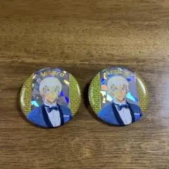 安室透 缶バッジ