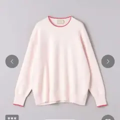 美品 UNITED ARROWS COMFORT スムース クルーネックニット