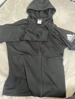 adidas 黒 ジャケット M TR73