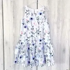 ＊H&Mボタニカル柄ワンピース＊130