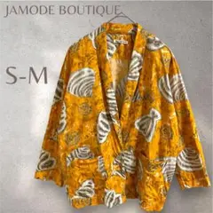 個性的　派手　ジャケット　綿100% オレンジ　　JAMODE BOUTIQUE