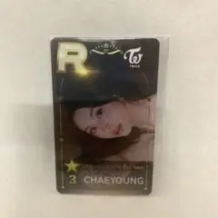 SSJYP TWICE CHAEYOUNG Rカード 3周年記念