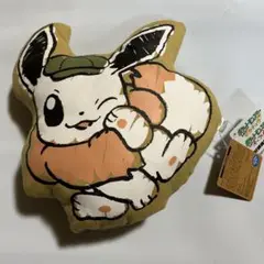 ポケットモンスター　キャンパスミニクッション　イーブイ