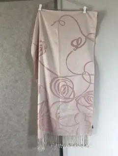 LOEWE ロエベ ピンクシルク大判ストール
