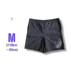 【各種割引】90's adidas トレフォイル ナイロン ショート パンツ M
