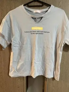 ピンクハント　チャーム付きTシャツL160 半袖