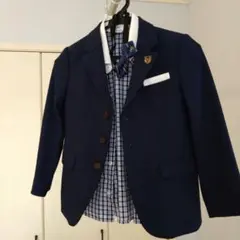 男の子 120㌢ フォーマルスーツ4点セット