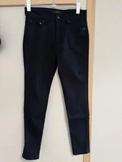 JEANASIS 黒　スキニーパンツ　Lサイズ