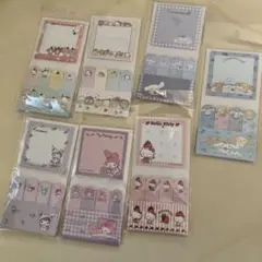 サンリオ付箋7パックセット