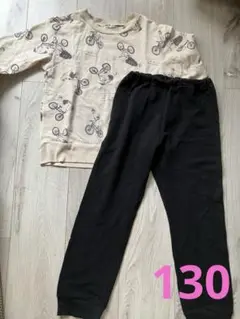 BREEZE パジャマセット 130自転車柄