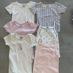 2歳　プチバトー　肌着　6枚セット