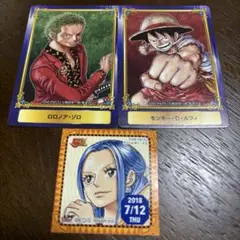 365日ステッカー ジャンプショップ ONEPIECE 3点セット