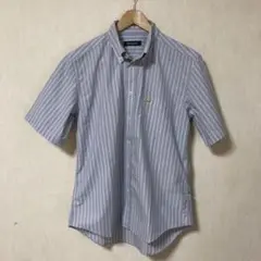 ゴールデンベア　半袖シャツ　ストライプ　サイズM