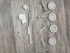 IKEA LEDライト 4個セット スイッチ付き
