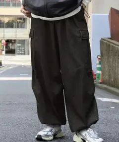 カーゴデニム ブラック
