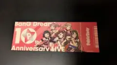 バンドリ！ 10th Anniversary LIVE チケット風カード