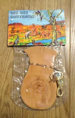 ラッキーポーチ　オーストラリア　カンガルー　　コインケース